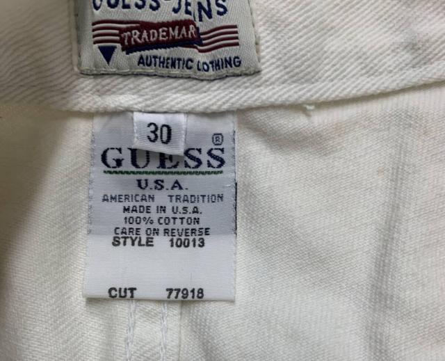 90s ダンサーBBOY Bガールワイド バギーデッドスト ゲス GUESS WIDE  MADE IN U.S.A.品 ヴィンテ < 男性ファッション  90s ダンサーBBOY Bガールワイド バギーデッドスト ゲス GUESS WIDE  MADE IN U.S.A.品 ヴィンテ < 男性ファッションの