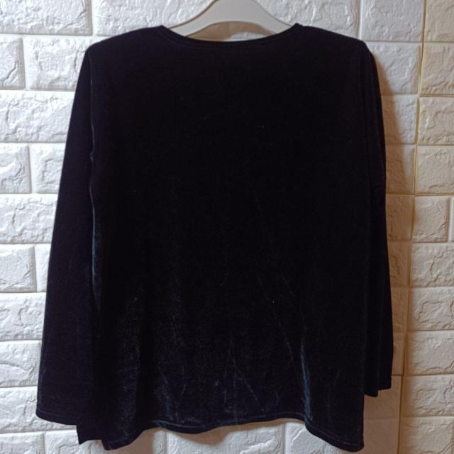 USED★ストーン付ベルベットカットソー < 女性ファッション  USED★ストーン付ベルベットカットソー < 女性ファッションの