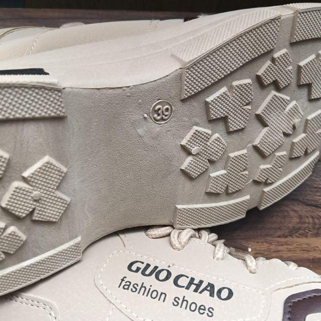 新品 24.5cm メンズ 男女兼用 ブラウン シューズ 靴 カジュアル < 女性ファッション  新品 24.5cm メンズ 男女兼用 ブラウン シューズ 靴 カジュアル < 女性ファッションの