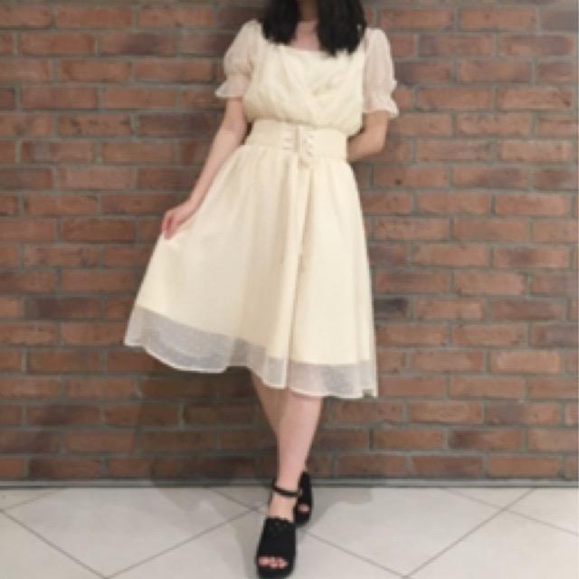 couture byROJITA★ドビーシフォンウエストシャーリングワンピース★ < ブランド  couture byROJITA★ドビーシフォンウエストシャーリングワンピース★  < ブランドの