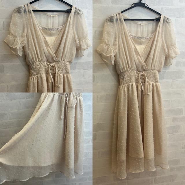 couture byROJITA★ドビーシフォンウエストシャーリングワンピース★ < ブランド  couture byROJITA★ドビーシフォンウエストシャーリングワンピース★ < ブランドの