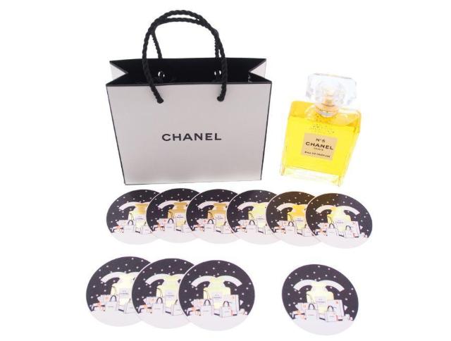 シャネル ムエット 調香紙 N°5 ホリデー 2019 限定 10枚セット ショッパー付き CHANEL【正規品】 < ブランド シャネル ムエット 調香紙 N°5 ホリデー 2019 限定 10枚セット ショッパー付き CHANEL【正規品】 < ブランドの