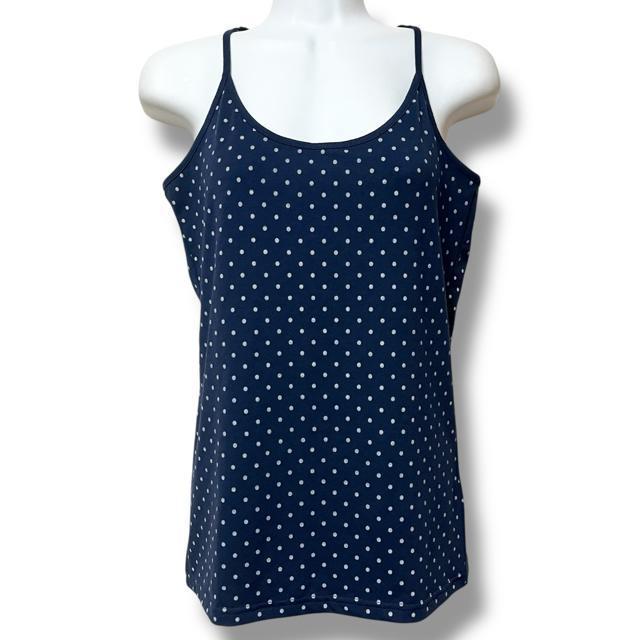 【L】BACKレース付ドット柄キャミ☆フェアリーグランジ☆ウィッシュコア < 女性ファッション  【L】BACKレース付ドット柄キャミ☆フェアリーグランジ☆ウィッシュコア < 女性ファッションの