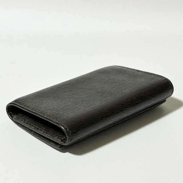 GUCCI グッチ レザー 6連 キーケース 鍵入れ ダークブラウン < ブランド GUCCI グッチ レザー 6連 キーケース 鍵入れ ダークブラウン < ブランドの