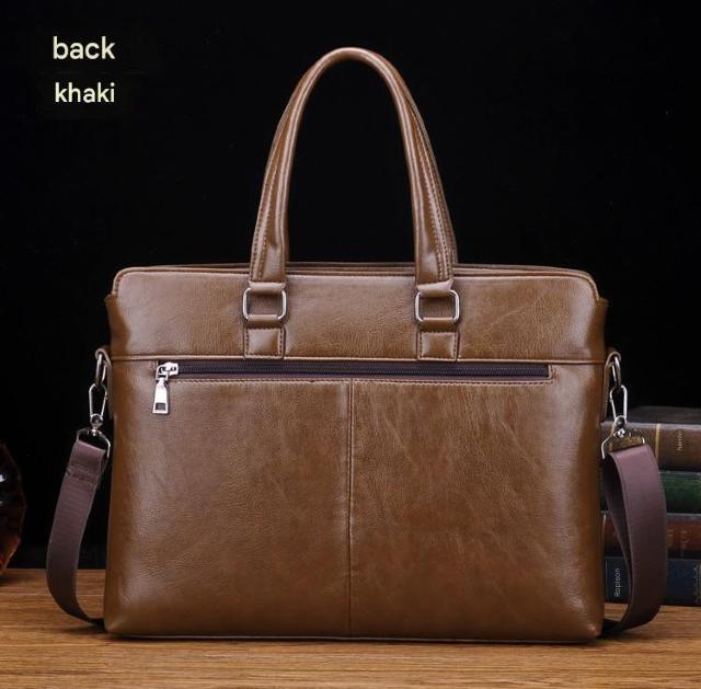 トートバッグ メンズ ビジネスバッグ ショルダーバッグ ブリーフケース カーキ < 男性ファッション トートバッグ メンズ ビジネスバッグ ショルダーバッグ ブリーフケース カーキ < 男性ファッションの