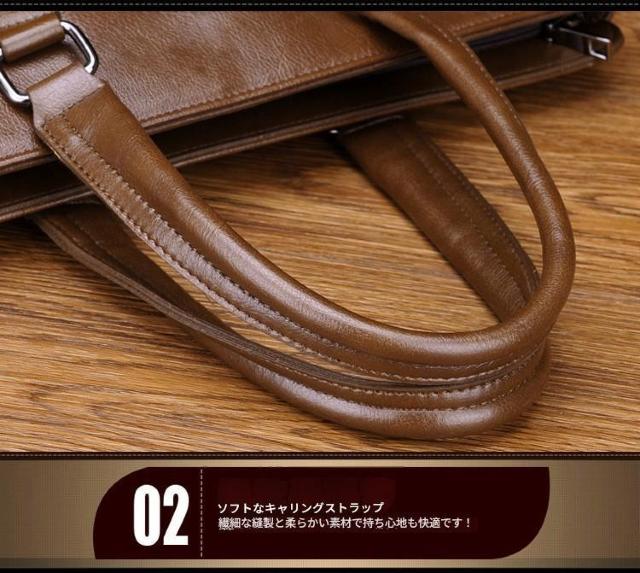 トートバッグ メンズ ビジネスバッグ ショルダーバッグ ブリーフケース カーキ < 男性ファッション トートバッグ メンズ ビジネスバッグ ショルダーバッグ ブリーフケース カーキ < 男性ファッションの