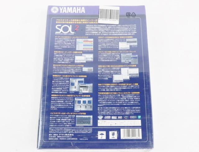 YAMAHA ヤマハ ミュージックシーケンスソフトウェア SOL2 < PC本体/周辺機器  YAMAHA ヤマハ ミュージックシーケンスソフトウェア SOL2 < PC本体/周辺機器の