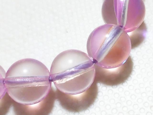 天然石★ルナフラッシュ(ピンク)8mm 半連 < 女性アクセサリー/時計  天然石★ルナフラッシュ(ピンク)8mm 半連 < 女性アクセサリー/時計の