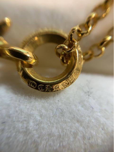 Chrome Hearts ゴールド22K クロスネックレス < 男性アクセサリー/時計 Chrome Hearts ゴールド22K クロスネックレス < 男性アクセサリー/時計の