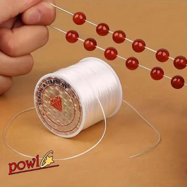 50mパワーストーンブレスレット作りオベロンゴム通常の0.8mmストレッチコード < ペット/手芸/園芸 50mパワーストーンブレスレット作りオベロンゴム通常の0.8mmストレッチコード < ペット/手芸/園芸の