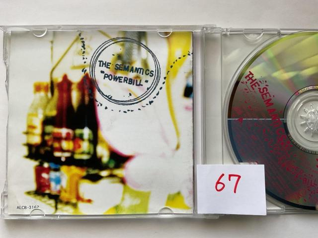 THE SEMANTICS / POWERBILL CD�A���o�� ���{�� ALCB-3162 �Z�}���e�B�N�X �p���[�r�� �� CD/DVD/�r�f�I�� 