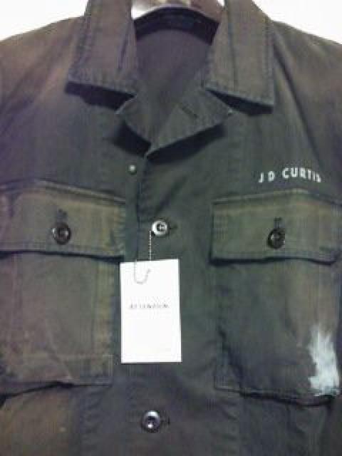 †プレッジ†ミリタリーシャツジャケット(ダメージ穴加工)† < ブランド  †プレッジ†ミリタリーシャツジャケット(ダメージ穴加工)† < ブランドの