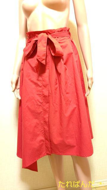 美品☆AIX LES BAINS☆眩しい真っ赤なリボン付スカートB289☆3点で即落 < 女性ファッション  美品☆AIX LES BAINS☆眩しい真っ赤なリボン付スカートB289☆3点で即落  < 女性ファッションの