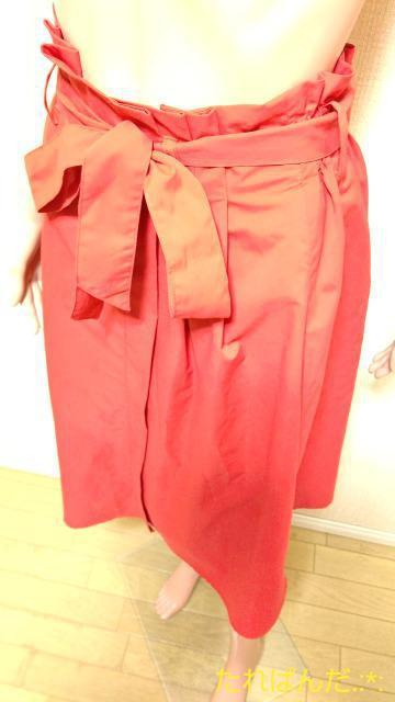 美品☆AIX LES BAINS☆眩しい真っ赤なリボン付スカートB289☆3点で即落 < 女性ファッション  美品☆AIX LES BAINS☆眩しい真っ赤なリボン付スカートB289☆3点で即落 < 女性ファッションの