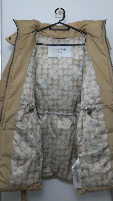 国内正規品★coachコーチ★シグネチャー柄★ベルト付きダウンジャケットコート < ブランド 国内正規品★coachコーチ★シグネチャー柄★ベルト付きダウンジャケットコート < ブランドの