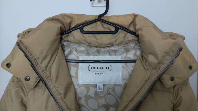 国内正規品★coachコーチ★シグネチャー柄★ベルト付きダウンジャケットコート < ブランド 国内正規品★coachコーチ★シグネチャー柄★ベルト付きダウンジャケットコート < ブランドの