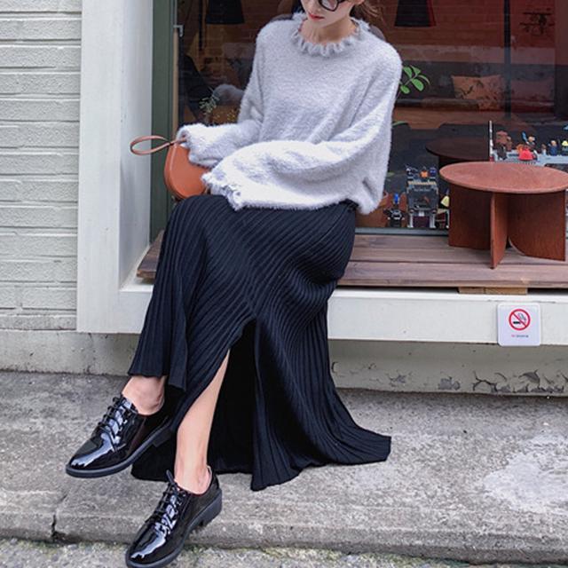 送料無料 新品 ニットスカート レディース ハイウエスト フレアスカート < 女性ファッション  送料無料 新品 ニットスカート レディース ハイウエスト フレアスカート < 女性ファッションの