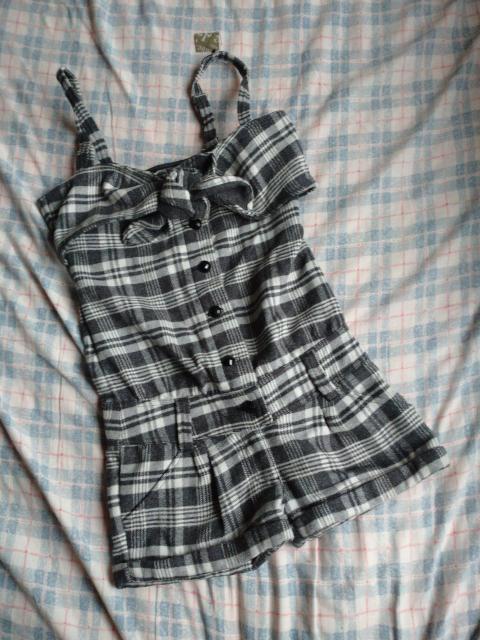 me Jane☆チェック柄サロペットパンツ < ブランド me Jane☆チェック柄サロペットパンツ < ブランドの