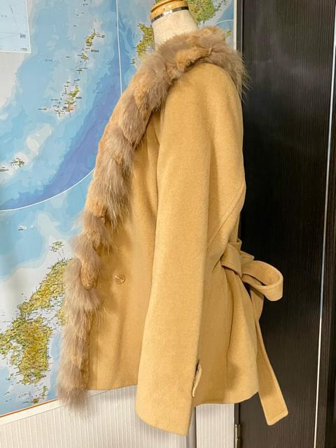 ファーコート  オシャレ アンゴラコート 一度着用 美品 < 女性ファッション  ファーコート  オシャレ アンゴラコート 一度着用 美品 < 女性ファッションの