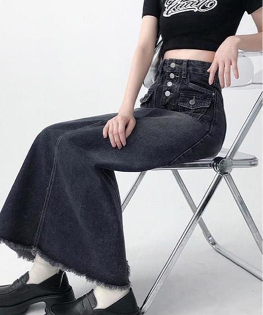 送料無料 新品 レトロデニムスカート ハイウエスト 韓国 < 女性ファッション  送料無料 新品 レトロデニムスカート ハイウエスト 韓国 < 女性ファッションの