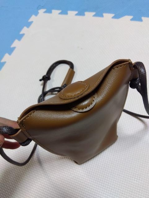 新品未使用 ミニショルダーバッグ キャメル < 女性ファッション  新品未使用 ミニショルダーバッグ キャメル < 女性ファッションの