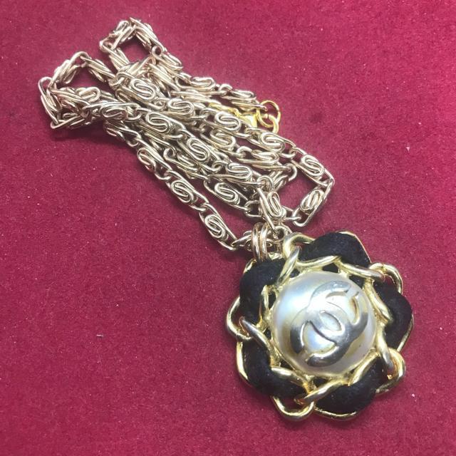 正規品 シャネル CoCoメタル&レザーネックレス ゴールド リペア有 < ブランド  正規品 シャネル CoCoメタル&レザーネックレス ゴールド リペア有 < ブランドの