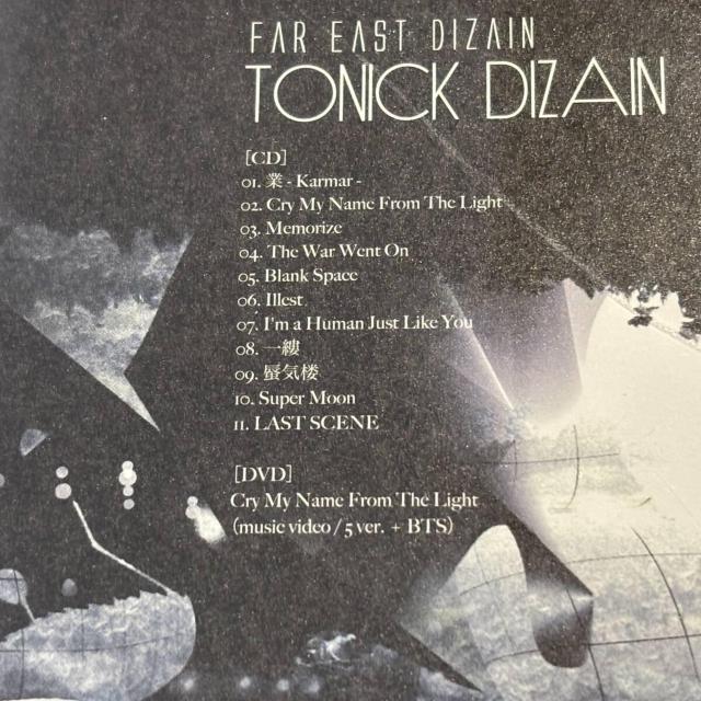 yFAR EAST DIZAINzTONICK DIZAIN (DVDt)  CD/DVD/rfI 