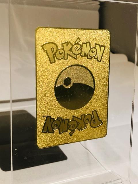 【超限定・1枚のみ】リザードン ポケモン ゴールドメタルカード 高級感重厚 コレクション向け ポケカ オリカ GXマーカーなどにも < トレーディングカード 【超限定・1枚のみ】リザードン ポケモン ゴールドメタルカード 高級感重厚 コレクション向け ポケカ オリカ GXマーカーなどにも < トレーディングカードの