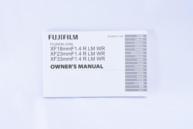 美品 FUJIFILM XF 18mm 23mm 33mm レンズ 取扱説明書 < 家電/AV 美品 FUJIFILM XF 18mm 23mm 33mm レンズ 取扱説明書 < 家電/AVの