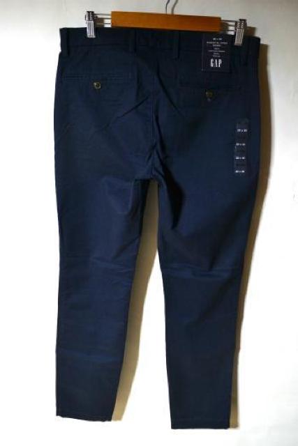 新品 GAP Flex ギャップ エッセンシャル カーキ スキニーフィット ネイビー 32×30 メンズ スキニーパンツ 未使用 < ブランド 新品 GAP Flex ギャップ エッセンシャル カーキ スキニーフィット ネイビー 32×30 メンズ スキニーパンツ 未使用 < ブランドの