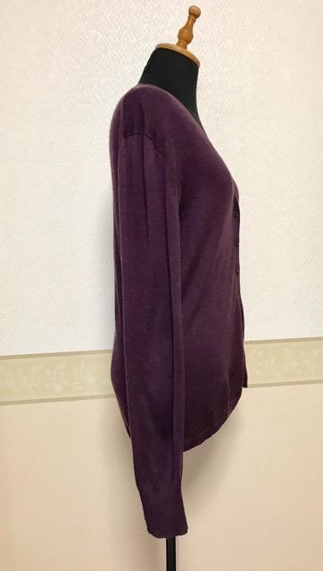 iCB シルク カシミヤ ニットカーディガン 紫 < ブランド iCB シルク カシミヤ ニットカーディガン 紫 < ブランドの