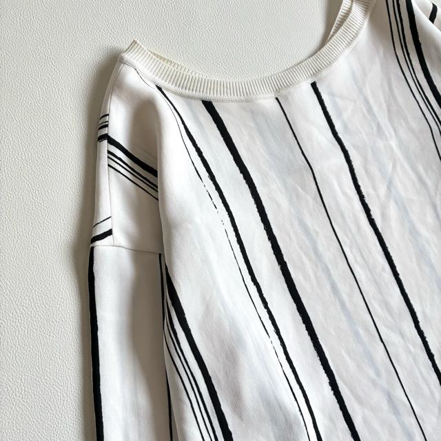 ◆美品◆ギャルリーヴィー◆ドローイングラインプリントプルオーバーシャツ◆F < ブランド ◆美品◆ギャルリーヴィー◆ドローイングラインプリントプルオーバーシャツ◆F < ブランドの