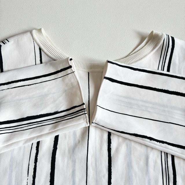 ◆美品◆ギャルリーヴィー◆ドローイングラインプリントプルオーバーシャツ◆F < ブランド ◆美品◆ギャルリーヴィー◆ドローイングラインプリントプルオーバーシャツ◆F < ブランドの