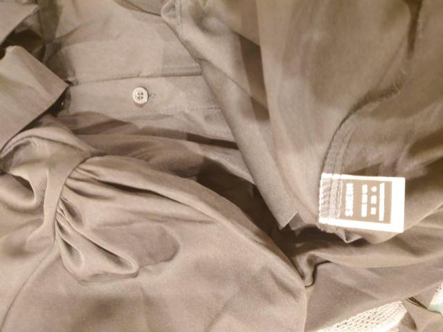 SHEIN 黒のシャツワンピース 半袖 ロング丈 Мサイズ < 女性ファッション SHEIN 黒のシャツワンピース 半袖 ロング丈 Мサイズ < 女性ファッションの