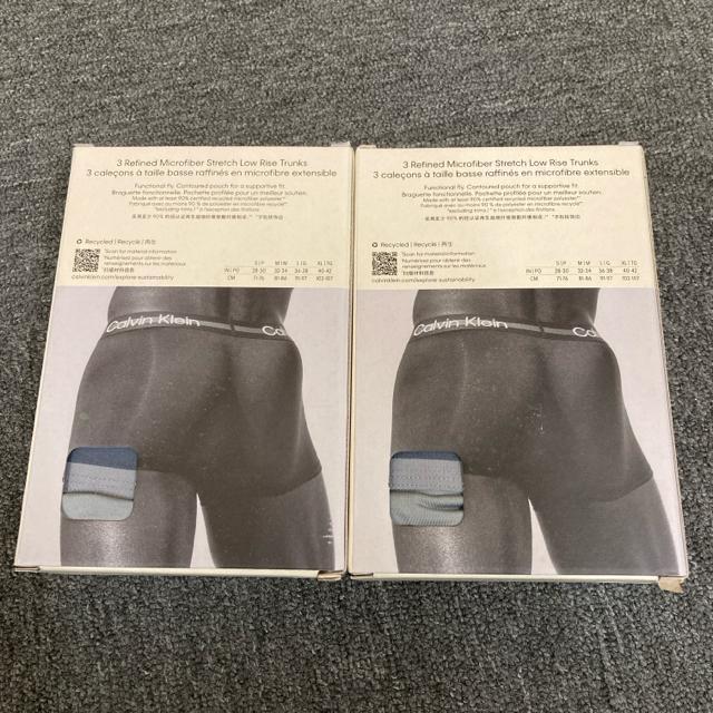即決 新品 Calvin Klein Low Rise Trunks 3枚×2個 < ブランド 即決 新品 Calvin Klein Low Rise Trunks 3枚×2個 < ブランドの