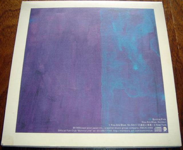 BONNIE PINK ボニー・ピンク You Are Blue, So Am I 名盤 CD < タレントグッズ BONNIE PINK ボニー・ピンク You Are Blue, So Am I 名盤 CD < タレントグッズの