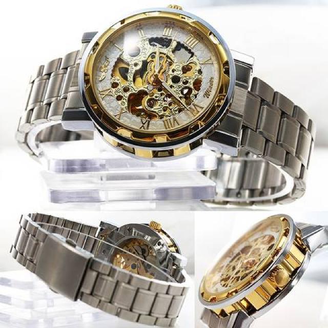 NEW★フルスケルトン自動巻き腕時計 < 男性アクセサリー/時計  NEW★フルスケルトン自動巻き腕時計 < 男性アクセサリー/時計の