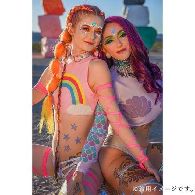 LEG AVENUE フェイスジュエルステッカー コスプレ/フェス用 < 女性ファッション  LEG AVENUE フェイスジュエルステッカー コスプレ/フェス用 < 女性ファッションの