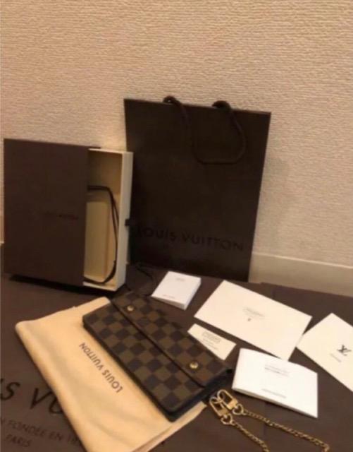 正規品LOUIS VUITTONルイヴィトン ダミエ長財布財布男女兼用美品チェーン付き人気商品コーチバッグがお好きな方も是非メンズ < ブランド  正規品LOUIS VUITTONルイヴィトン ダミエ長財布財布男女兼用美品チェーン付き人気商品コーチバッグがお好きな方も是非メンズ < ブランドの