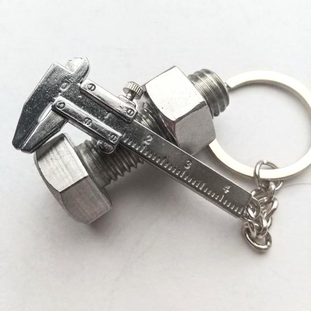 ノギス caliper キャリパー キーホルダー L50 30ミリ測定可能 送料無料 < 自動車/バイク ノギス caliper キャリパー キーホルダー L50 30ミリ測定可能 送料無料 < 自動車/バイク