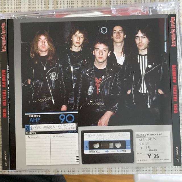 輸入盤 限定NO入 Iron Maiden アイアン・メイデン / RAINBOW THEATER 1980 < CD/DVD/ビデオ  輸入盤 限定NO入 Iron Maiden アイアン・メイデン / RAINBOW THEATER 1980 < CD/DVD/ビデオの