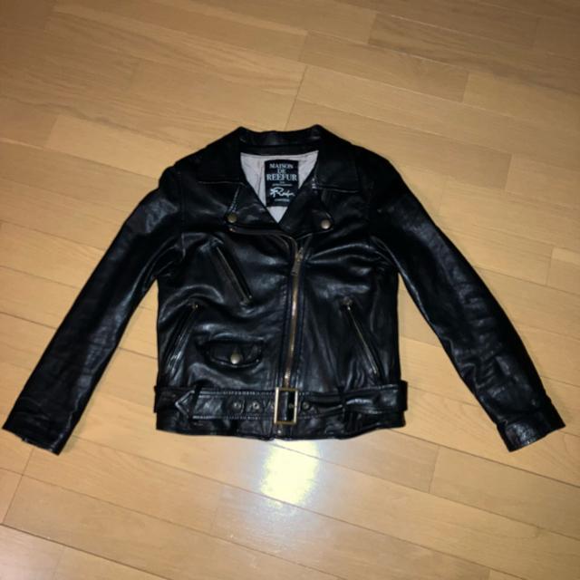 メゾンドリーファー 羊革 ライダースジャケット 革ジャン 38 MAISON DE REEFUR  メゾンドリーファー ライダース < ブランド  メゾンドリーファー 羊革 ライダースジャケット 革ジャン 38 MAISON DE REEFUR  メゾンドリーファー ライダース  < ブランドの