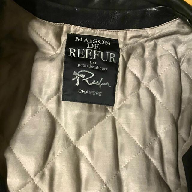 メゾンドリーファー 羊革 ライダースジャケット 革ジャン 38 MAISON DE REEFUR  メゾンドリーファー ライダース < ブランド  メゾンドリーファー 羊革 ライダースジャケット 革ジャン 38 MAISON DE REEFUR  メゾンドリーファー ライダース < ブランドの