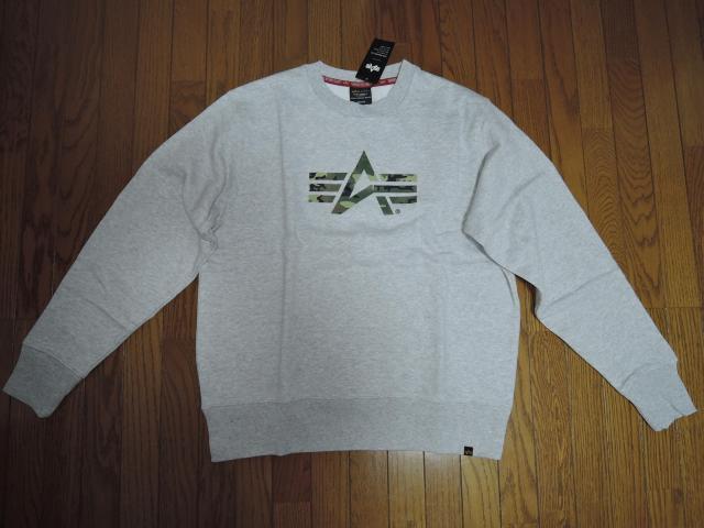 新品 ALPHA INDUSTRIES アルファ インダストリーズ スウェット M 灰 A-MARK LOGO ロゴ SWEAT < ブランド 新品 ALPHA INDUSTRIES アルファ インダストリーズ スウェット M 灰 A-MARK LOGO ロゴ SWEAT < ブランドの