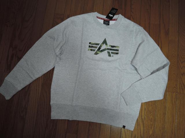 新品 ALPHA INDUSTRIES アルファ インダストリーズ スウェット M 灰 A-MARK LOGO ロゴ SWEAT < ブランド 新品 ALPHA INDUSTRIES アルファ インダストリーズ スウェット M 灰 A-MARK LOGO ロゴ SWEAT < ブランドの