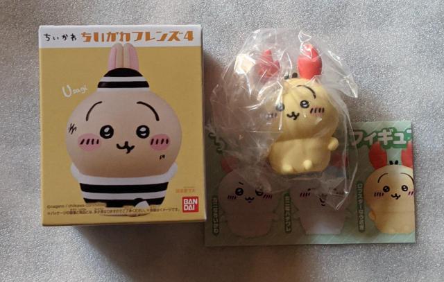 ちいかわフレンズC(うさぎ つかまっちゃった)&ちいかわソフビフィギュアB(ロブスターなうさぎ) 2個セット < アニメ/コミック/キャラクター  ちいかわフレンズC(うさぎ つかまっちゃった)&ちいかわソフビフィギュアB(ロブスターなうさぎ) 2個セット  < アニメ/コミック/キャラクターの