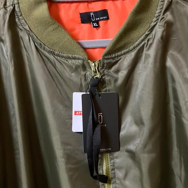 �V�i ���g�p 5zip five MA-1 ���j�Z�b�N�X �J�[�L�F �T�C�YXL �� �j���t�@�b�V������ 