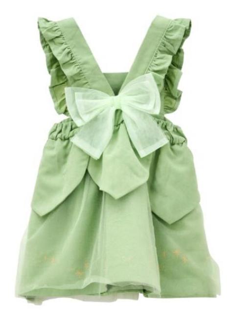 ☆しまむら Loulou Ami×Disney ティンカーベル ワンピース☆ < キッズ/ベビー  ☆しまむら Loulou Ami×Disney ティンカーベル ワンピース☆ < キッズ/ベビーの