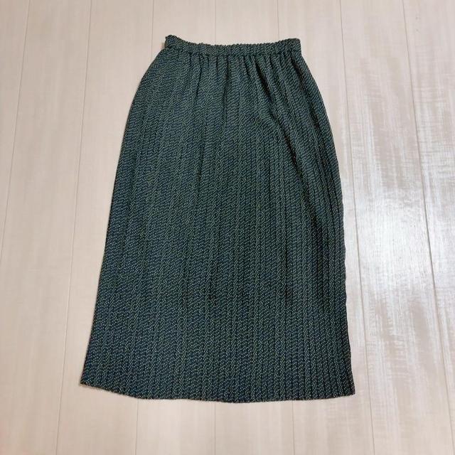 ◆UNIQLO/ユニクロ◆シフォンプリーツプリントロングスカート★ネイビー×ドットM*秋コーデ♪美品 < ブランド  ◆UNIQLO/ユニクロ◆シフォンプリーツプリントロングスカート★ネイビー×ドットM*秋コーデ♪美品 < ブランドの