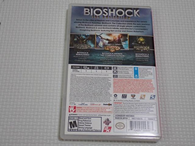 SWITCHBIOSHOCK THE COLLECTION CO kĔ  Q[{/\tg 